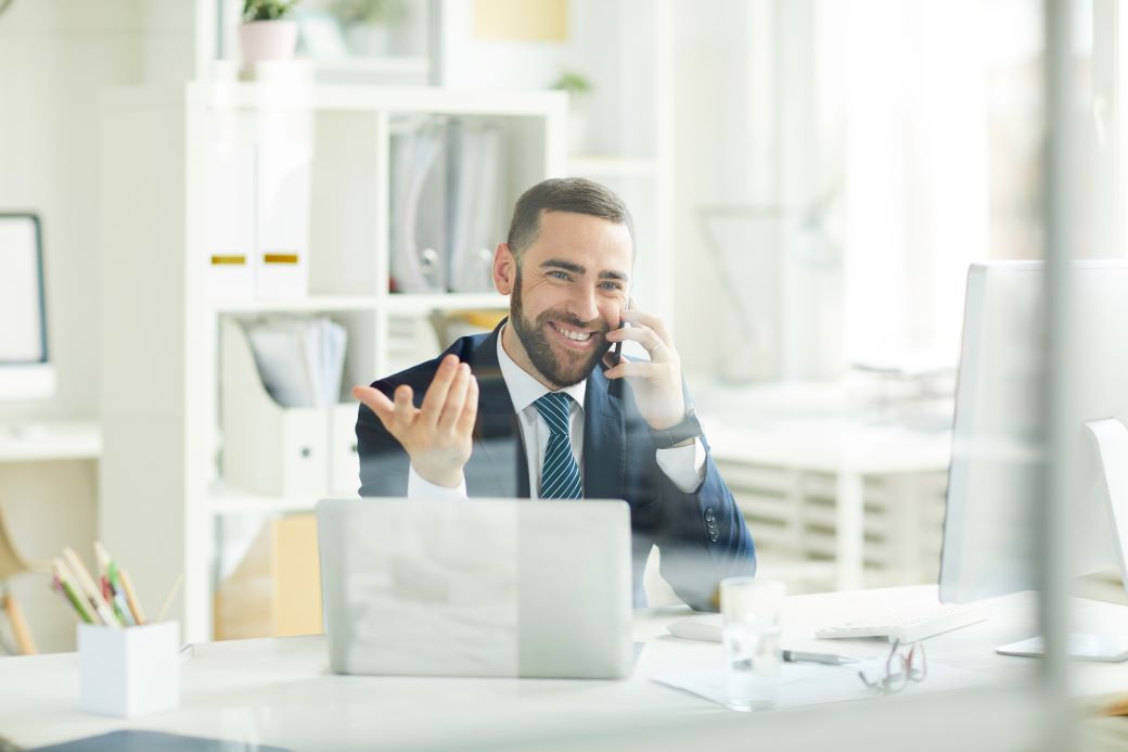 Liquidador de sueldos trabajando