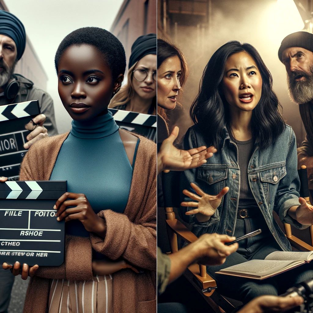 Directora crea ndo la pelÃcula