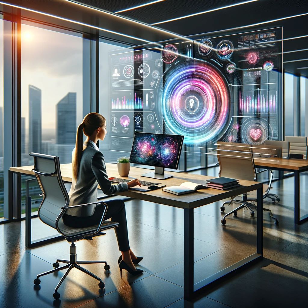 Ejecutiva buscando carrera