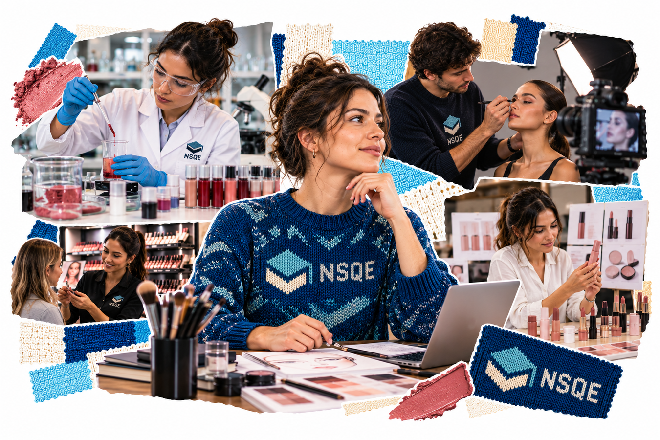 Carreras universitarias relacionadas con el desarrollo y la comercialización de maquillaje