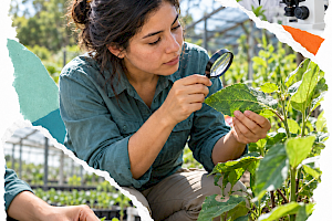 What degree studies plants and what options are available?