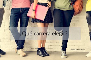 ¿Qué carrera estudiar?