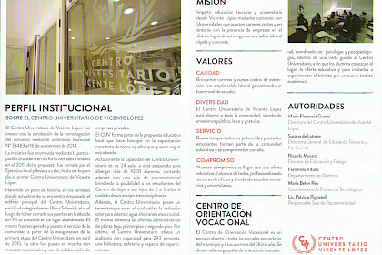 Centro Universitario Vicente L&oacute;pez
