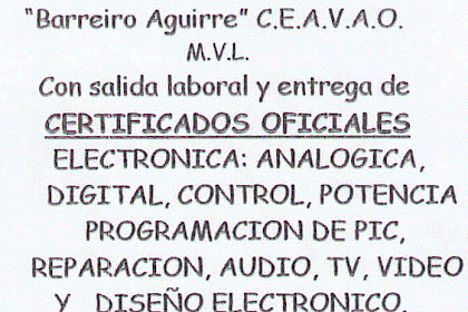 Centro de Formaci&oacute;n Profesional "Carmen G. L. de Barreiro Aguirre"